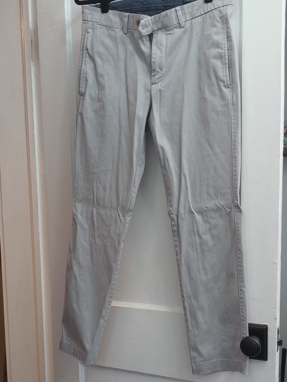 Cremieux 34x32 Comfort Stretch In Very Light Gray